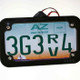 Kubota RTV Tube Mounted LED License Plate Frame by Axia Alloys